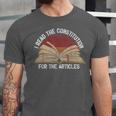 Book Vintage I Read The Constitution For The Articles Unisex Jersey T-Shirt Book Vintage I Read The Constitution For The Articles Unisex Jersey T-Shirt