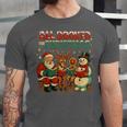 All Booked For Christmas Book Lover Unisex Jersey T-Shirt