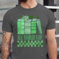 All Booked For St Patrick's Day Book Lover Lucky Shamrock Unisex Jersey T-Shirt All Booked For St Patrick's Day Book Lover Lucky Shamrock Unisex Jersey T-Shirt