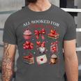 All Booked For Valentine Coquette Bow Girl Women Teacher Unisex Jersey T-Shirt