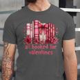 All Booked For Valentines Coquette Bow Book Lover Bookworm Unisex Jersey T-Shirt All Booked For Valentines Coquette Bow Book Lover Bookworm Unisex Jersey T-Shirt