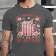 All Booked For Valentines Shirt Romantic Cupid Roses Books Unisex Jersey T-Shirt