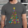 Bookmas Christmas Book Tree Book Lover English Teacher Unisex Jersey T-Shirt Bookmas Christmas Book Tree Book Lover English Teacher Unisex Jersey T-Shirt