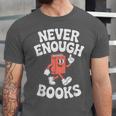 Books Or Book Reading Retro Unisex Jersey T-Shirt