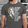 Books Called Immoral World's Shame Dorian Gray Oscar Wilde Unisex Jersey T-Shirt