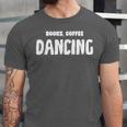 Books Coffee Dancing Unisex Jersey T-Shirt