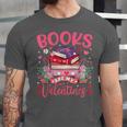 Books Are My Valentine Coquette Bow Book Flower Girl Women Unisex Jersey T-Shirt Books Are My Valentine Coquette Bow Book Flower Girl Women Unisex Jersey T-Shirt