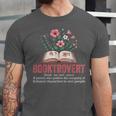 Booktrovert Book Lover Bookworm Reading Books Librarian Unisex Jersey T-Shirt Booktrovert Book Lover Bookworm Reading Books Librarian Unisex Jersey T-Shirt