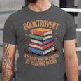 Booktrovert Literature Book Reading Books Reader Unisex Jersey T-Shirt