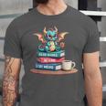 Bookworm Book Dragon Read Books Be Kind Stay Weird Unisex Jersey T-Shirt