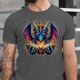 Bookworm Dragon Reading Book Lover Unisex Jersey T-Shirt