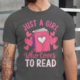 Bookworm Just A Girl Who Loves To Read Unisex Jersey T-Shirt