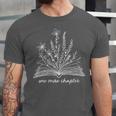 Bookworm One More Chapter Cozy Reader Minimalist Book Lover Unisex Jersey T-Shirt