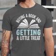 Buying A Book And Getting A Little Treat Unisex Jersey T-Shirt