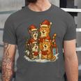 Cats Reading Books Christmas Tree Unisex Jersey T-Shirt Cats Reading Books Christmas Tree Unisex Jersey T-Shirt