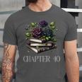Chapter 40 40th Birthday Women Book Lovers Dark Romance Unisex Jersey T-Shirt