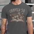 Chapter 50th Birthday Bookworm 50 Years Old For Book Lovers Unisex Jersey T-Shirt Chapter 50th Birthday Bookworm 50 Years Old For Book Lovers Unisex Jersey T-Shirt