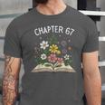 Chapter 67th Birthday Bookworm 67 Memes Book Lovers Unisex Jersey T-Shirt Chapter 67th Birthday Bookworm 67 Memes Book Lovers Unisex Jersey T-Shirt