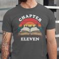 Chapter Eleven Book Reading 11th Birthday 11 Year Old Unisex Jersey T-Shirt