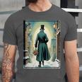 Charles Dickens Christmas Classic Book Ebeneezer Scrooge -Adults Kids Small Short Sleeve T-Shirt Unisex Jersey T-Shirt