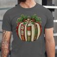 Christmas Book Ornament Bookworm Book Lover Men Women Unisex Jersey T-Shirt