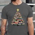Christmas Tree Books Book Reading Bookworm Unisex Jersey T-Shirt Christmas Tree Books Book Reading Bookworm Unisex Jersey T-Shirt