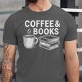 Coffee & Books Unisex Jersey T-Shirt