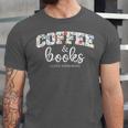 Coffee And Books i Love Them Both Unisex Jersey T-Shirt