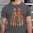 Coquette Christmas Book Tree Xmas Lights Librarian Teacher Unisex Jersey T-Shirt Coquette Christmas Book Tree Xmas Lights Librarian Teacher Unisex Jersey T-Shirt