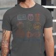 Cozy Bookish Fall Vibes Pumpkin Latte Books Autumn Reading Unisex Jersey T-Shirt