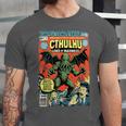Cthulhu Lord Of Madness Vintage Comic Book Cover Unisex Jersey T-Shirt