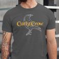 Curly Crow Art And Books Logo Unisex Jersey T-Shirt