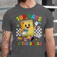 Cute 100 Days In The Books Groovy Boy Girl Teacher Unisex Jersey T-Shirt