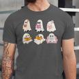 Cute Spooky Reading Book Halloween Fall Ghost Autumn Unisex Jersey T-Shirt Cute Spooky Reading Book Halloween Fall Ghost Autumn Unisex Jersey T-Shirt