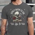 Dark Romance Lover Spicy Book Club Bookish Merch Morally Unisex Jersey T-Shirt