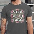 Dark Romance Romantasy Book Lover Shadow Daddy STFUATTDLAGG Unisex Jersey T-Shirt