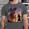 David And Goliath Bible Book Of Samuel Famous Bible Story Unisex Jersey T-Shirt