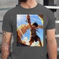 David And Goliath Bible Book Samuel King David Anime Manga Unisex Jersey T-Shirt David And Goliath Bible Book Samuel King David Anime Manga Unisex Jersey T-Shirt