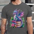 Dragon Book Fantasy Reading Unisex Jersey T-Shirt Dragon Book Fantasy Reading Unisex Jersey T-Shirt