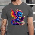 Dragon Reading a Book Bookworm Book Lover Unisex Jersey T-Shirt Dragon Reading a Book Bookworm Book Lover Unisex Jersey T-Shirt