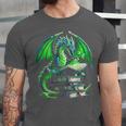 Dragon Reading Books Bookworm Unisex Jersey T-Shirt Dragon Reading Books Bookworm Unisex Jersey T-Shirt