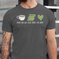 Drink Matcha Read Books Be Happy Book Lover Matcha Tea Lover Unisex Jersey T-Shirt Drink Matcha Read Books Be Happy Book Lover Matcha Tea Lover Unisex Jersey T-Shirt