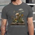 Easily Distracted By Cats And Books Unisex Jersey T-Shirt