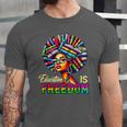 Education Freedom Teacher Books Black History Month Unisex Jersey T-Shirt Education Freedom Teacher Books Black History Month Unisex Jersey T-Shirt