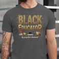Educator By Popular Demand African American Book Lover Unisex Jersey T-Shirt