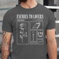 Enemies To Lovers Morally Grey Book Lover Romantasy Bookish Unisex Jersey T-Shirt Enemies To Lovers Morally Grey Book Lover Romantasy Bookish Unisex Jersey T-Shirt