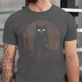 Ew People Introvert Cat Meow Cat Lover Men Women Kids Unisex Jersey T-Shirt