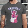 Ew People Introvert Ferrets Saying Mask Ferret Unisex Jersey T-Shirt Ew People Introvert Ferrets Saying Mask Ferret Unisex Jersey T-Shirt