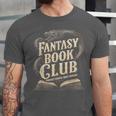 Fantasy Book Club Dragons For Women Men Or Kids Reading Unisex Jersey T-Shirt