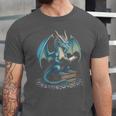 Fantasy Dragon Reading Magical Book Lover Halloween Vibes Unisex Jersey T-Shirt Fantasy Dragon Reading Magical Book Lover Halloween Vibes Unisex Jersey T-Shirt
